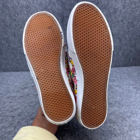 Vans Pink Hello Kitty Lace Up Skateboard Sneaker Unisex Women 8 / Men 6.5 - Picture 6 of 8